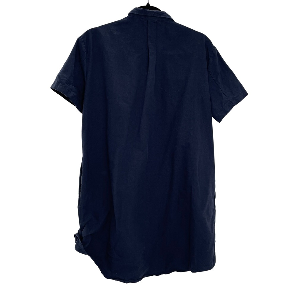 Pomander Place Tuckernuck Navy Shift Dress Medium Coastal Grandmother Preppy Lux - Picture 4 of 11